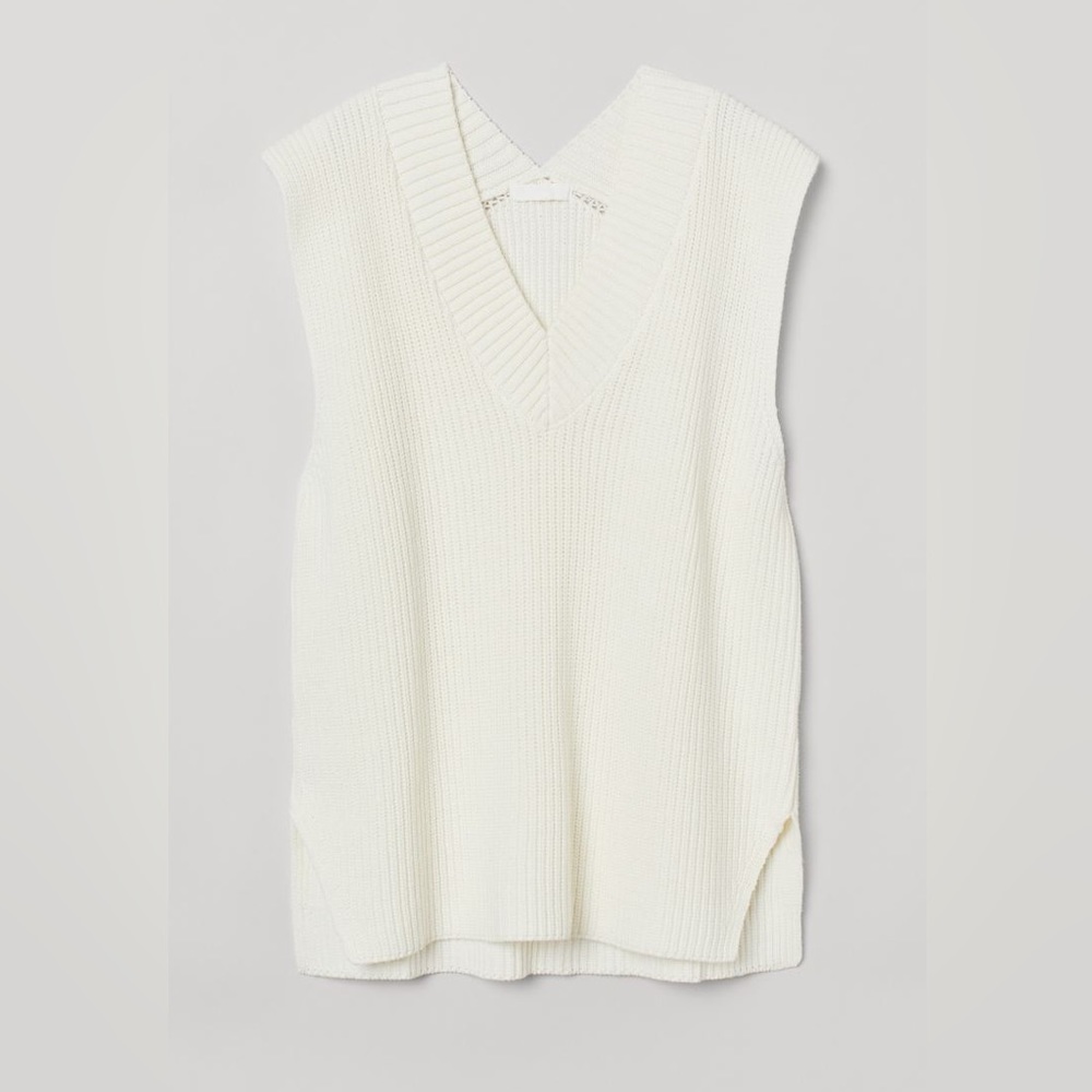 H&M Rib Knit Sweater Vest
